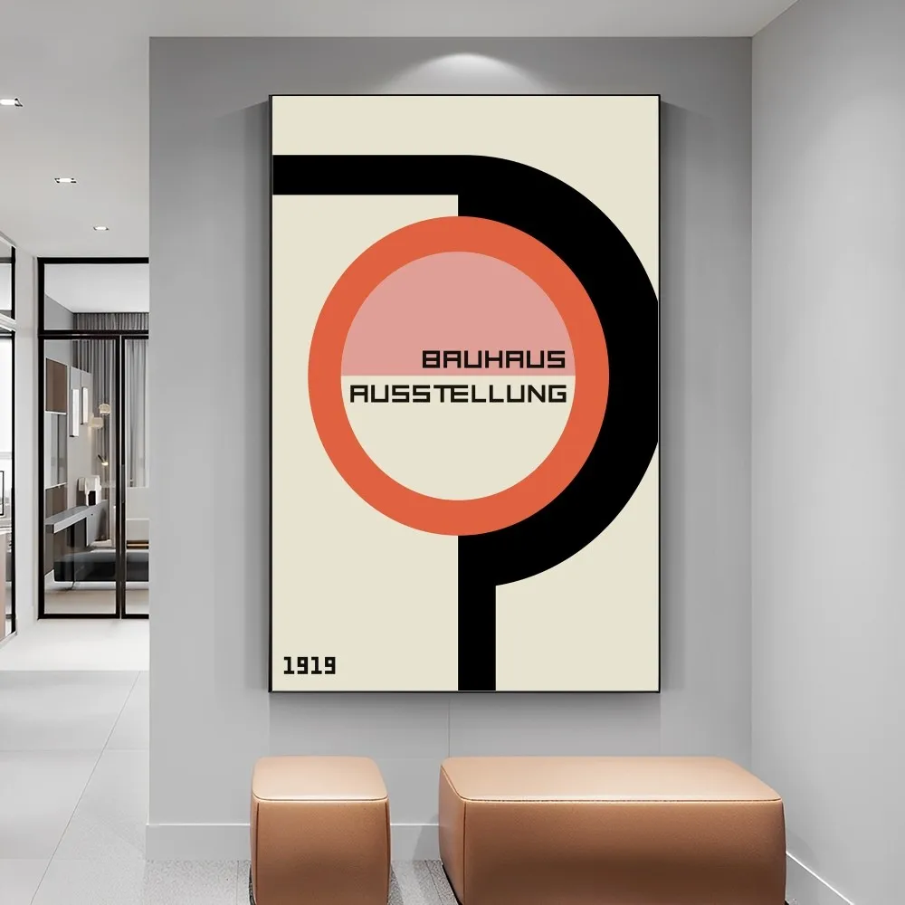 Bauhaus Modern Minimalist Geometric Wall Art Canvas Painting DIY Nordic Living Room Poster Print Home Decoration Wall Painting