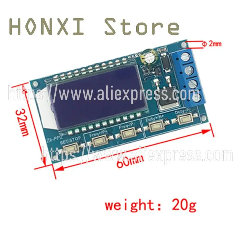 1Pcs High Power Led Dimmen Pwm Motor Speed Control Module Nummer Frequentie Verstelbare Duty Verhouding Van Magneetventiel Cyclus vertraging