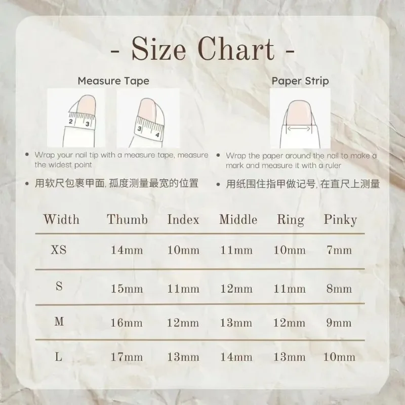 Handmade Press on Nails Patch Nail Art Manicure with Glue False Nails with Box and Tools Design Cheap Elegant Girls Fake Nails