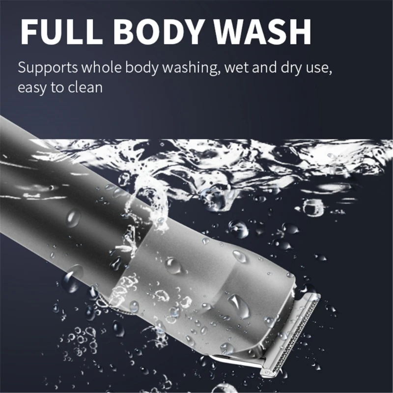 Cắt Tóc Đẩy Kéo Cắt Tóc Salon Tông Đơ Cho Người Sạc Máy Cắt Trang Sức Giọt