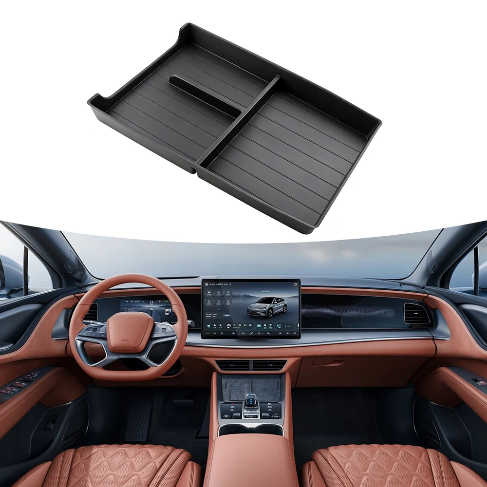Auto Untere Mittelkonsole Mehrschichtige Aufbewahrungsbox für BYD Sealion 07 2024 2025 Armlehnen-Aufbewahrungsbox Modifikation Innenausstattung Zubehör – Detail 4