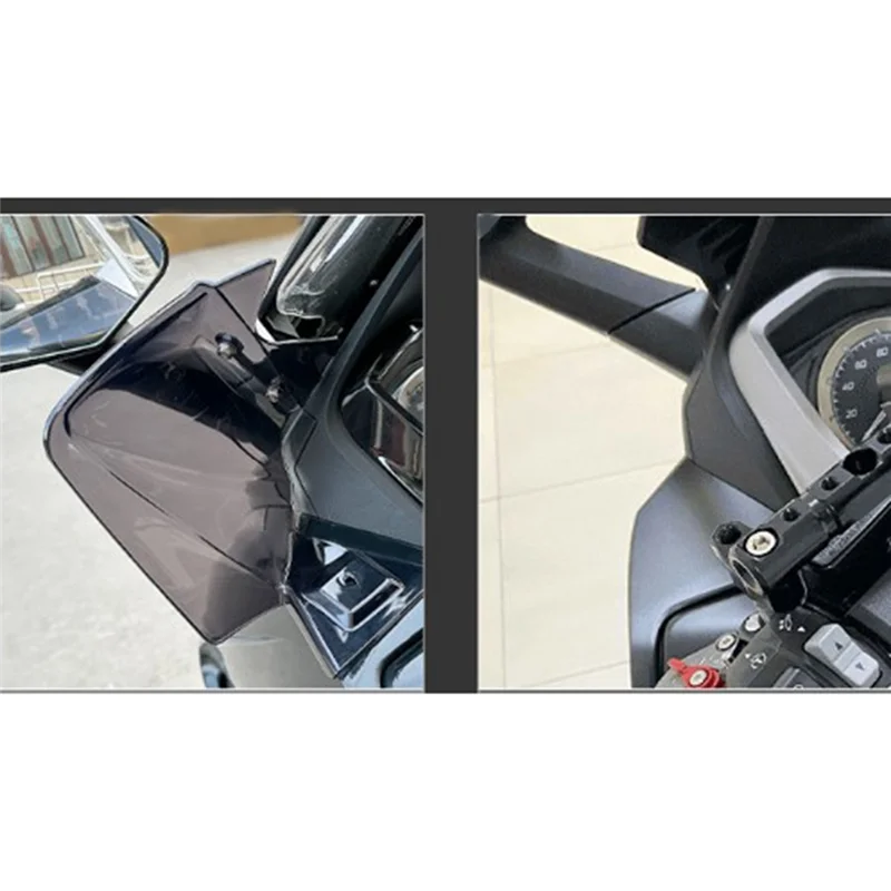 R4-دراجة نارية Handguard درع قفازات واقية لليد حامي الزجاج الأمامي لهوندا فورزا 350 300 250