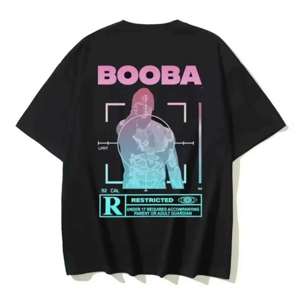 T-shirt da donna estiva Street Hip-hop Rap T-shirt casual in cotone a maniche corte T-shirt comoda da donna di moda di alta qualità