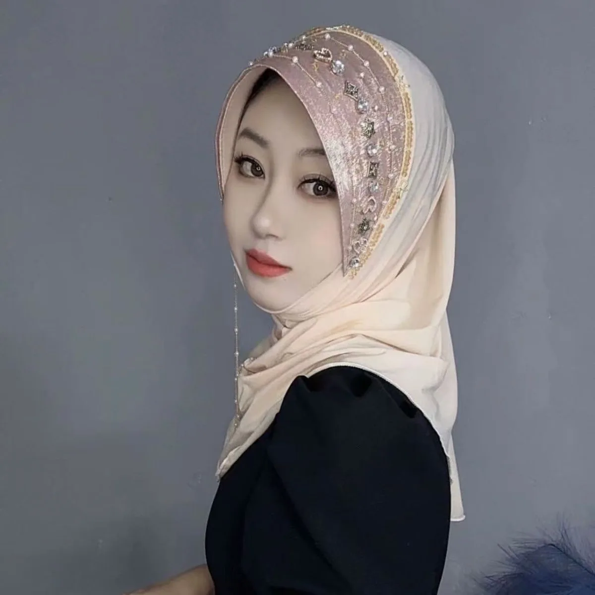 Kostenloser Versand Muslimischen Hijab Für Frauen Schal Kopfbedeckung Gebet Islamischen Chiffon Luxus Schal Malaysia Afrikanischen Sommer Einfache 05301