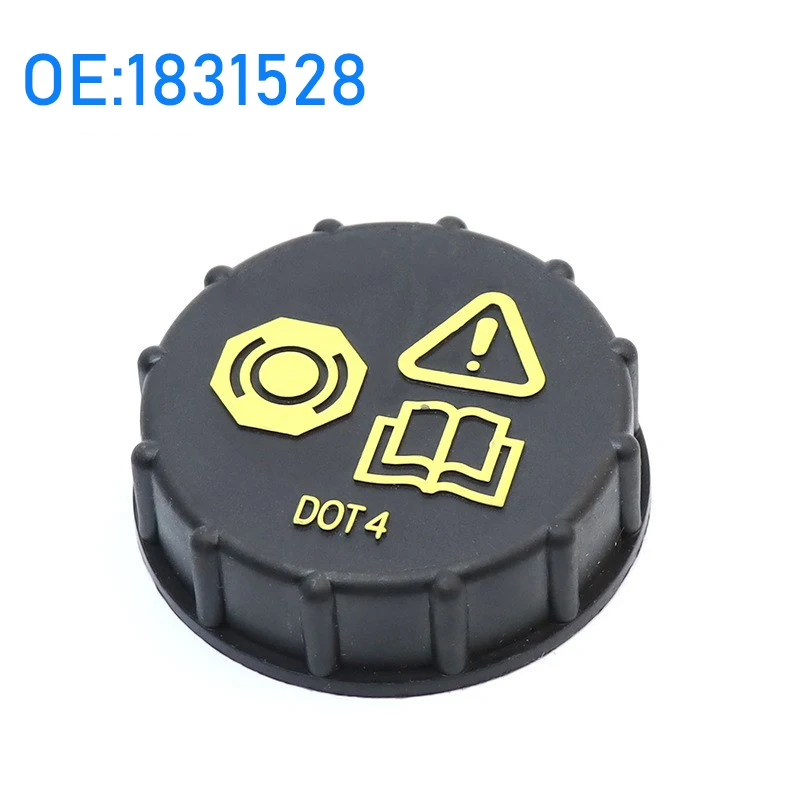 Car Brake Fluid Reservoir Cap For Ford Brake Fluid Reservoir Cap For Focus Smax Cmax Mondeo Galaxy Transit 6M512162AA / 1831528
