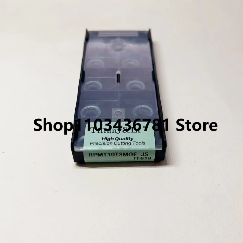 

RPMT10T3MOE-JS TF618/RPMT1204MOE-JS TF618 CNC turning blade carbide inserts Cutting Tools 10Pcs