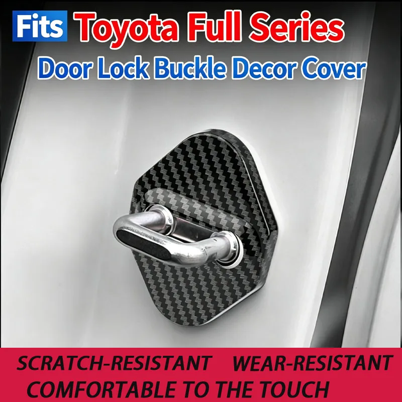 for rav4 Rongfang Camry Corolla Ruifang Lingfang Highlander Crown Lufang door lock cover interior modification