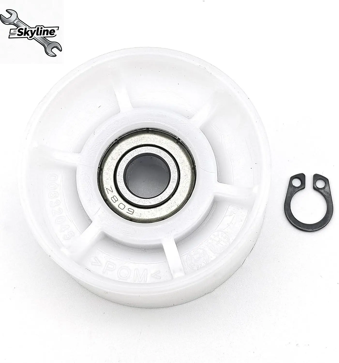 Tumble Dryer Roller Tension Belt Pulley Wheel 00632045 Fit Bearing