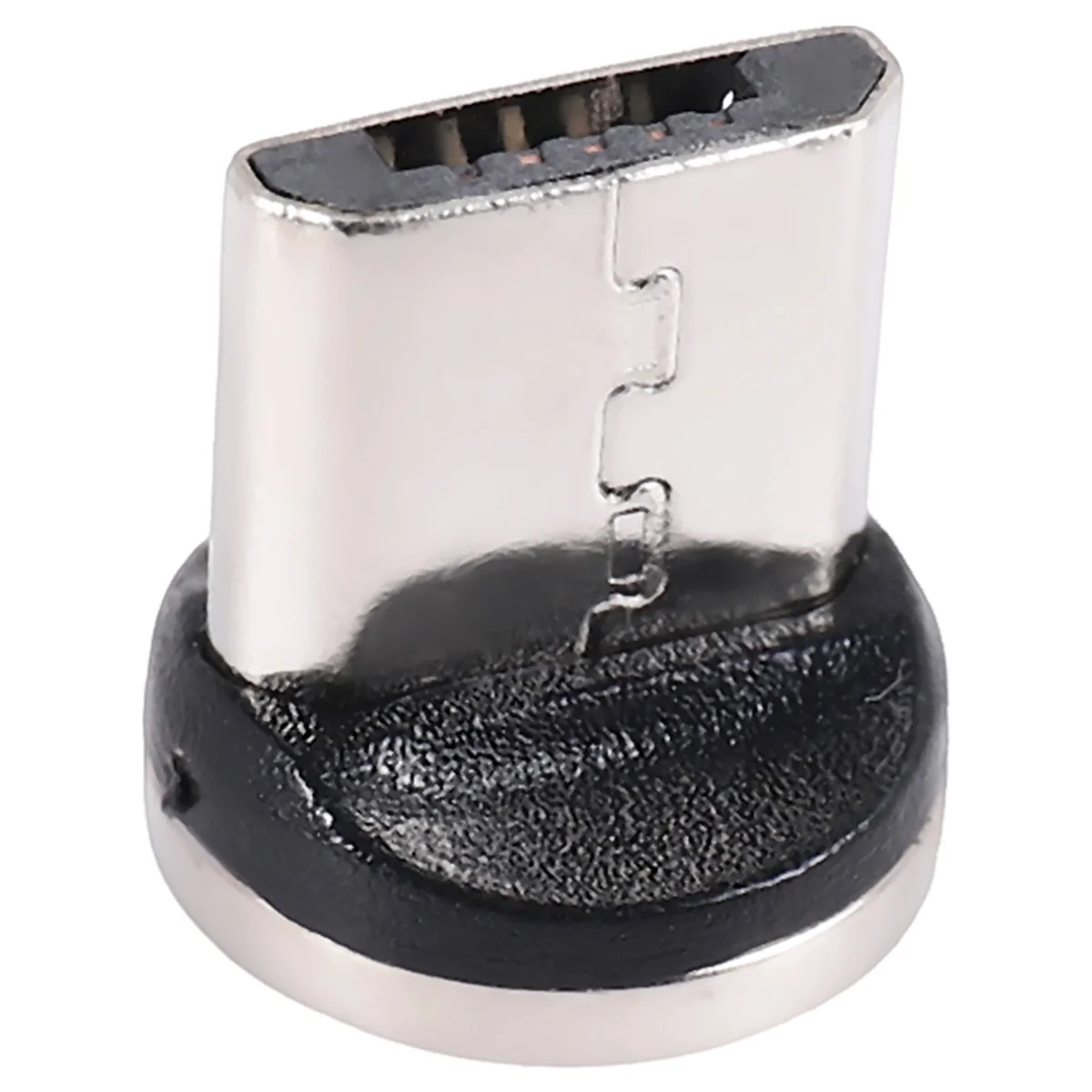 Round Magnetic Cable Plug Phone Android Magnet Charger Plug Micro-USB Fast Charging Adapter