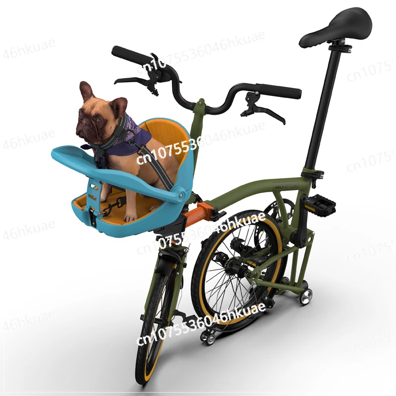 

Suitable for Small Cloth Folding Bicycle Mountain Bike Cat Basket Road Bike, Pet Dog Dog Safety Seat