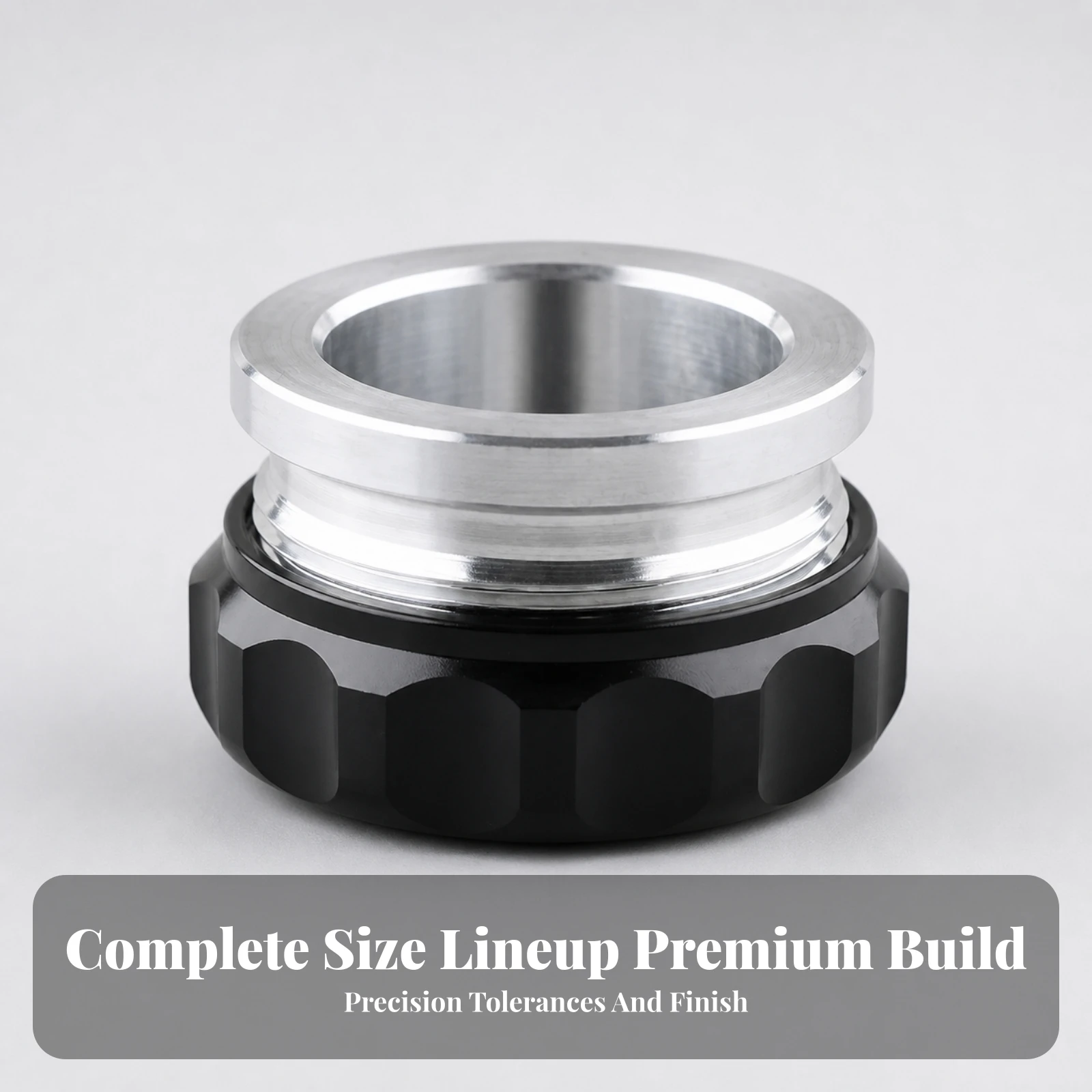 Tank Cap with Metal Collar Leak-Proof Threaded Tank Cap Replacement Lid Sturdy Tight Fit for DIYers, Equipment Repair