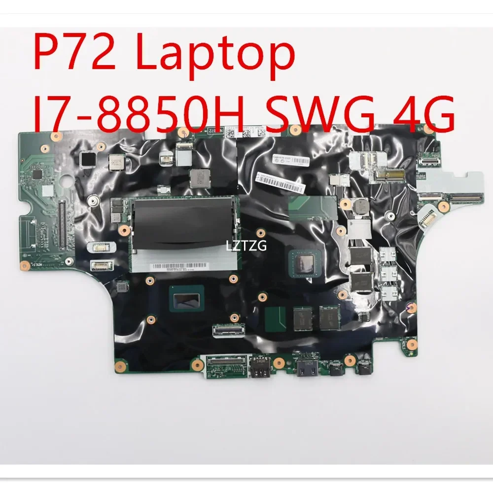 Motherboard For Lenovo Thinkpad P72 Laptop Mainboard I7-8850H P600 4G 01YU275