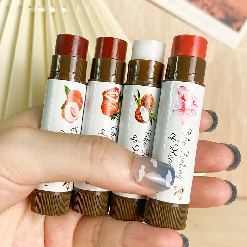 Hanboli Getönte Lip Balm Ändern Trockenen Feine Lip Linien Lip Balm Frische Und Licht Lippenstift Verbessert Teint Feuchtigkeitsspendende Lip Balm