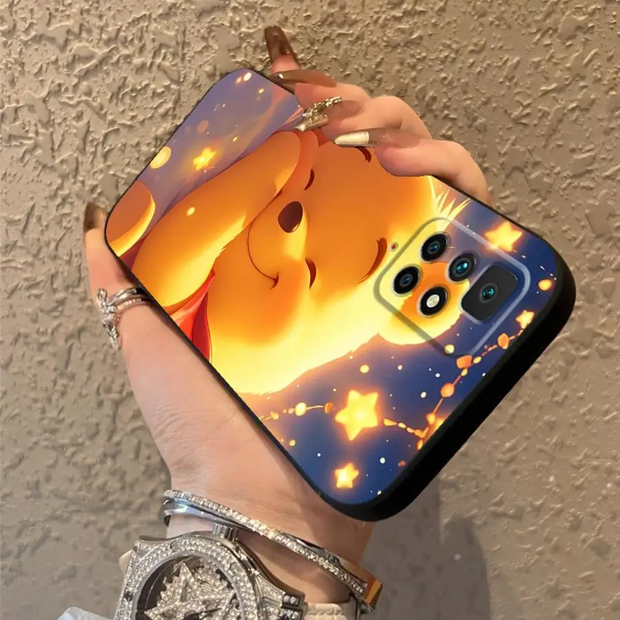Disney Winnie The Poodle Soft Back Phone Cover Case for Xiaomi Redmi 13C K60 9A 9C 9T 12 10 A5 A1 A2 Plus K40 K50 Gaming 12C
