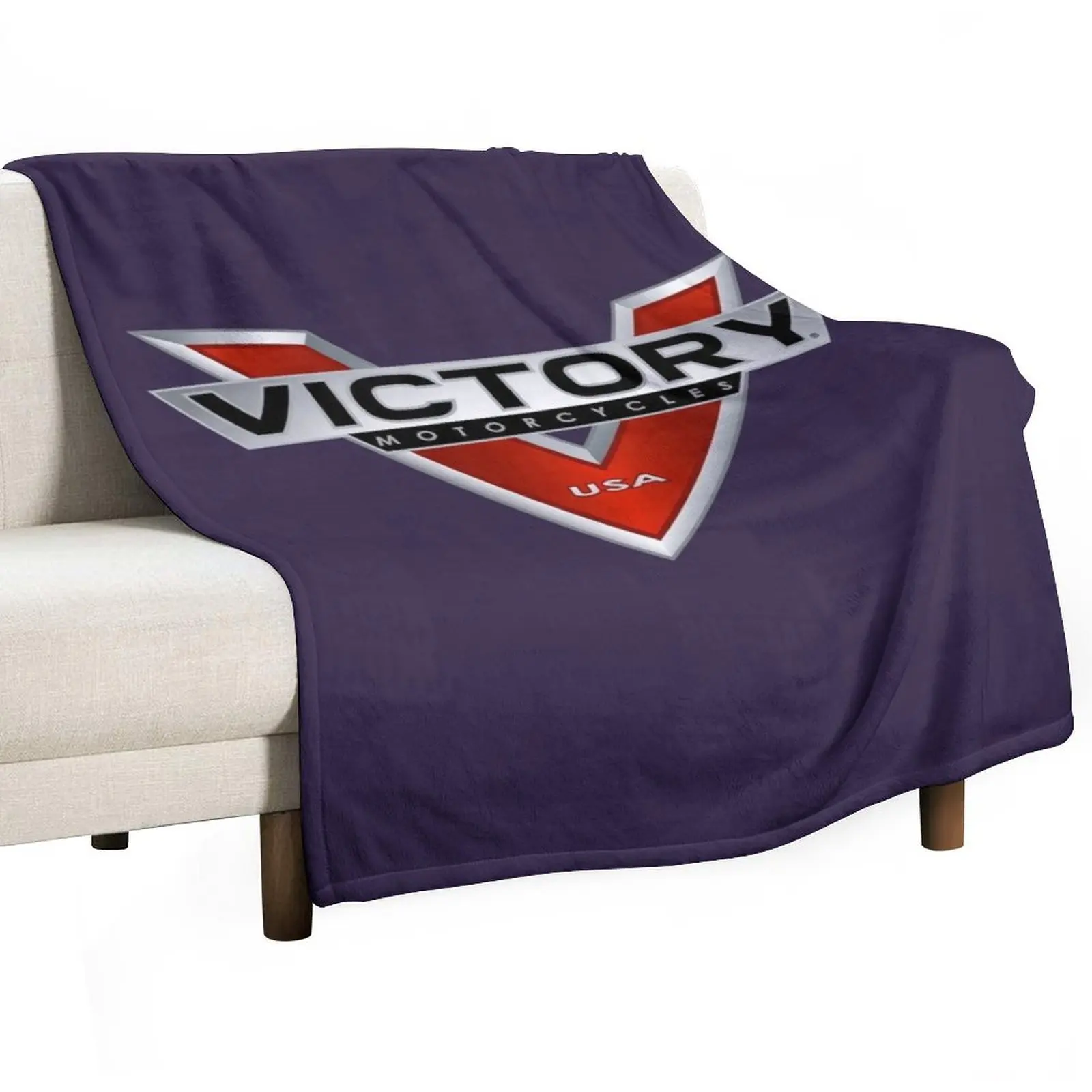 

Victory Motorcycle Throw Blanket Sofa Bed linens Luxury Thicken Blankets