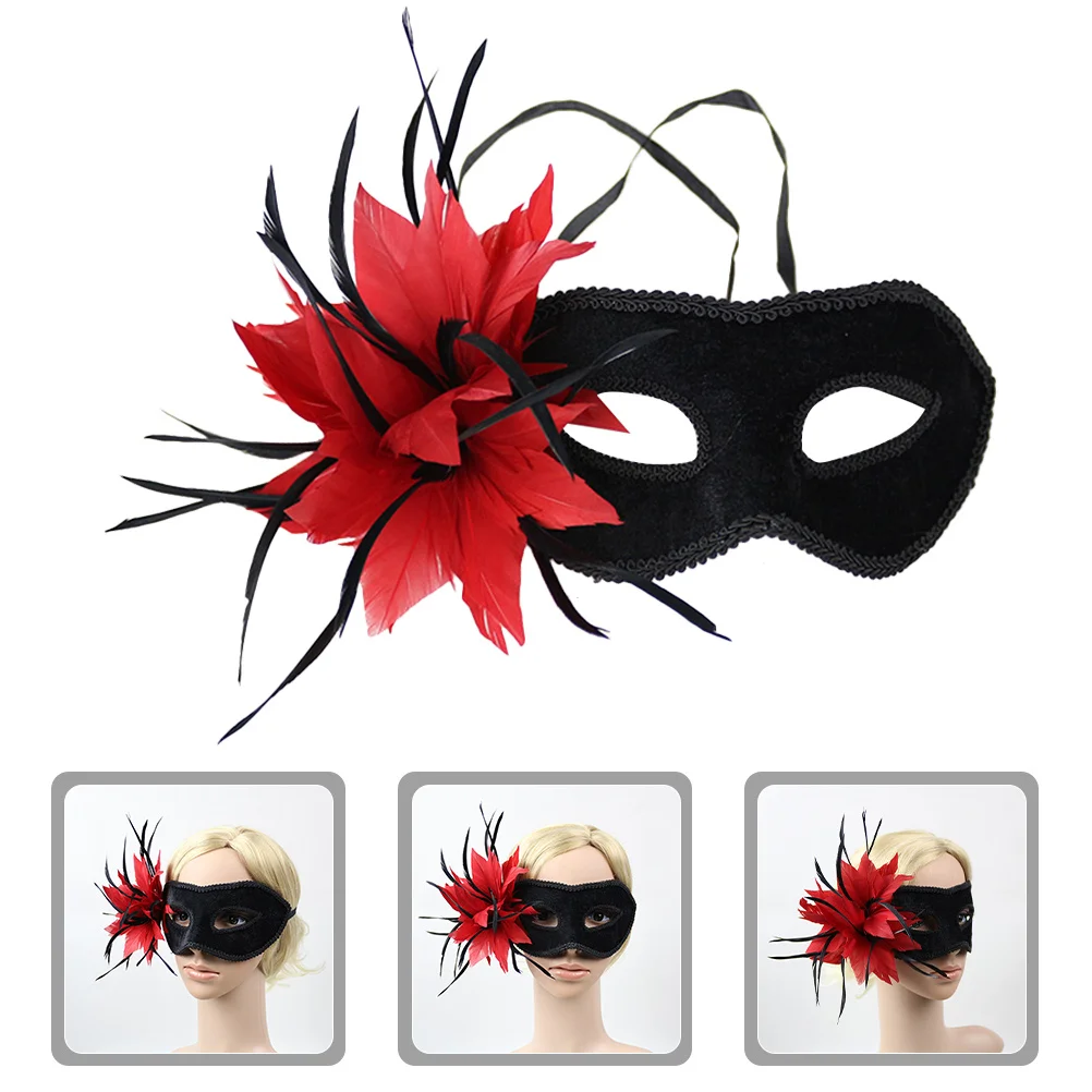 

Mask Jewelry for Women Exquisite Lace Masquerade Ball Mask Prom Halloween Costume Party Accessory Fashionable Dress-Up