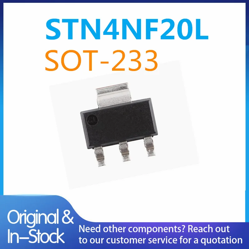 (10piece)100% New STN4NF20L 4NF20L sot-223 Chipset