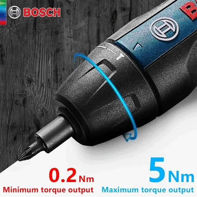 Bosch GO 3 /GO2 Cordless Screwdriver 3.6V Rechargeable Electric Screw Driver Multi-Function Drill Repairing Power Tools Kit GO 2