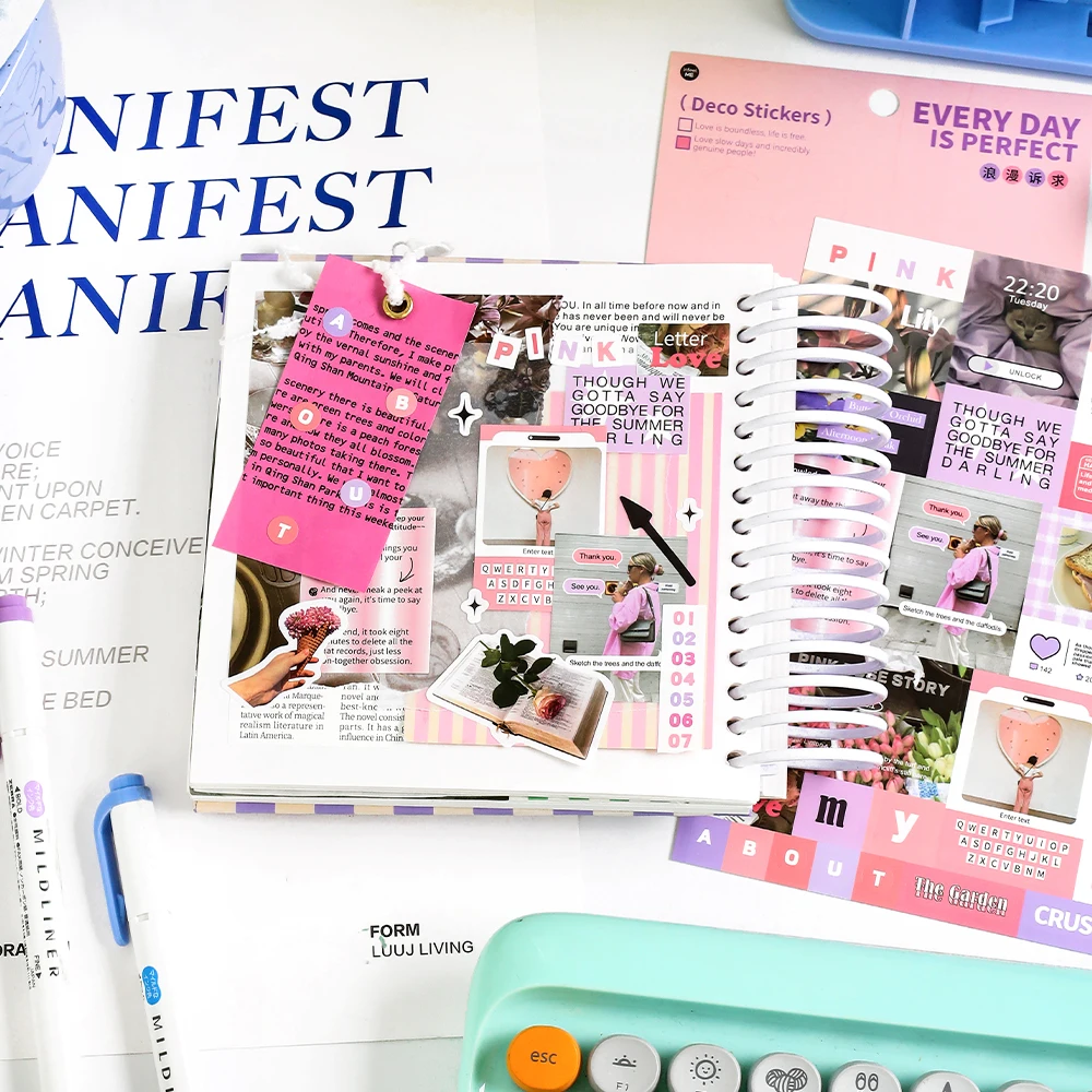 16Packs/Veel Een Triviale Verhaalserie Retro Label Sticker