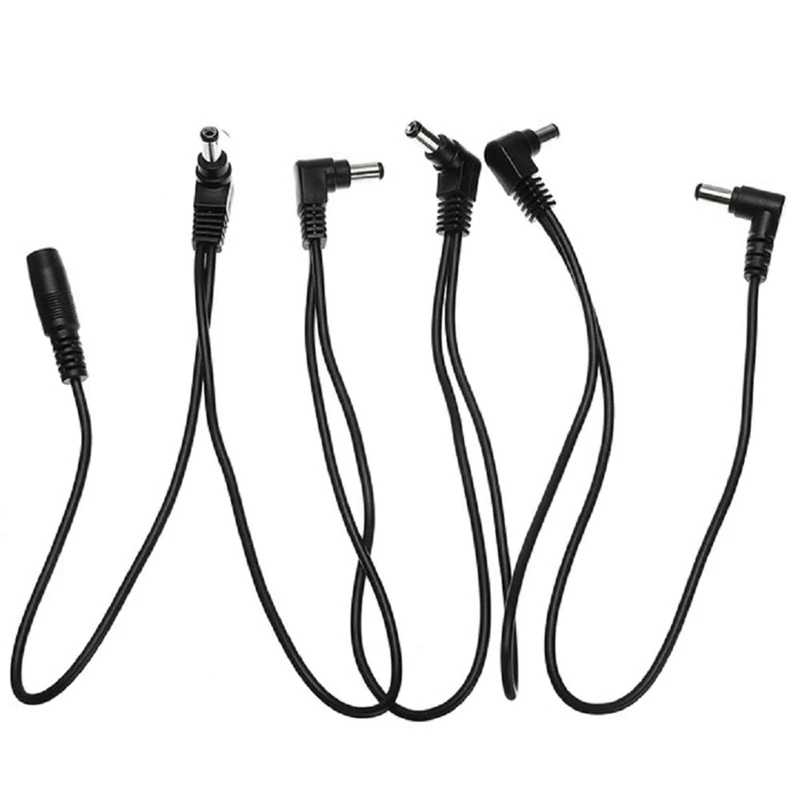 ديزي سلسلة كابل 1 إلى 5 طرق تأثير الغيتار دواسة ملحق 9 فولت تيار مستمر قابس مهايئ سلك الطاقة سهلة الاستخدام