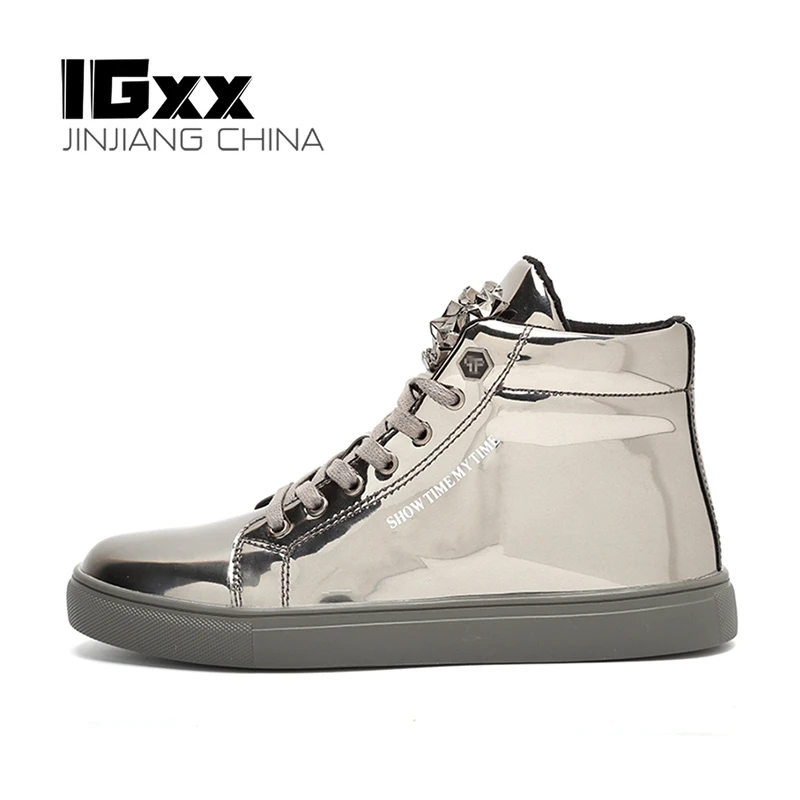 

Men's Shoes Punk Ankle Boots for Men Skate Italy European High Top Hip Hop British Basketball Shoes Luxury Traiers Plus Size 47