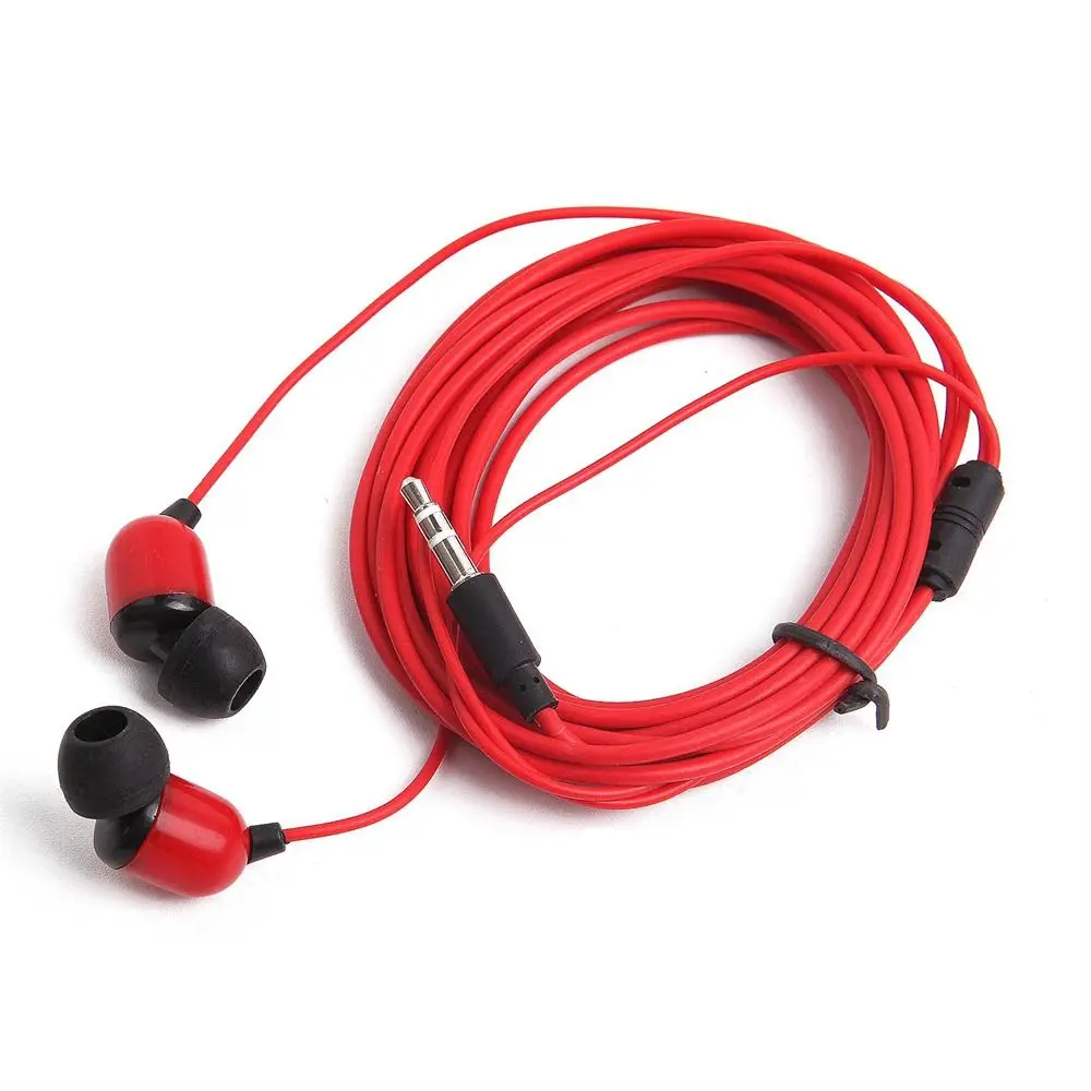 Computer Laptop Monitor Headphone Music Super Bass Extra Long Stereo Earbuds Wires Headphone In-Ear Earphone Wired Earphone