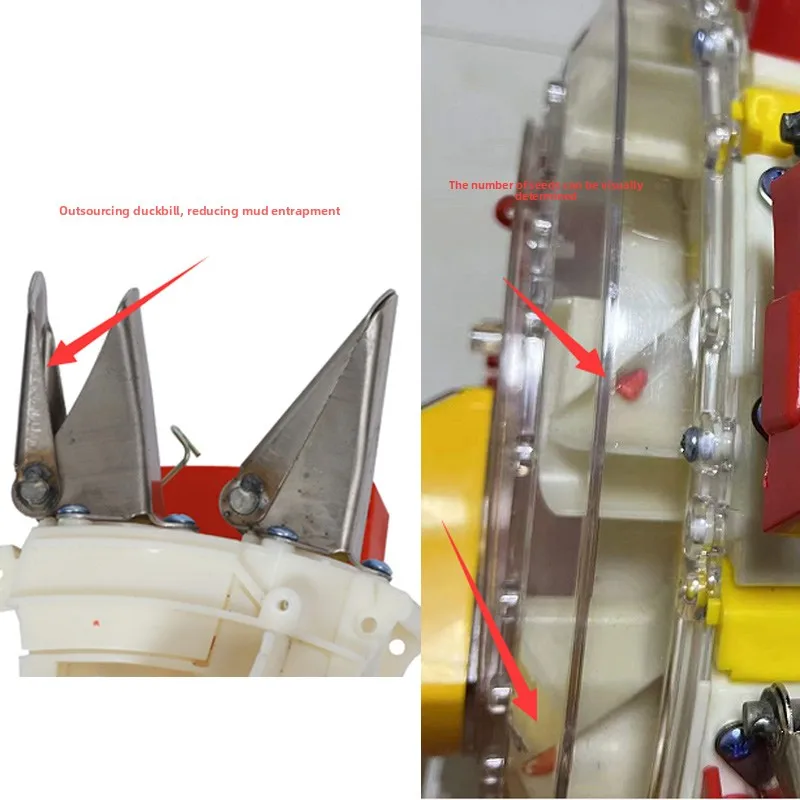 LTT اليد دفع الفول السوداني والذرة زارع قطعة أثرية صغيرة متعددة الوظائف على الطلب