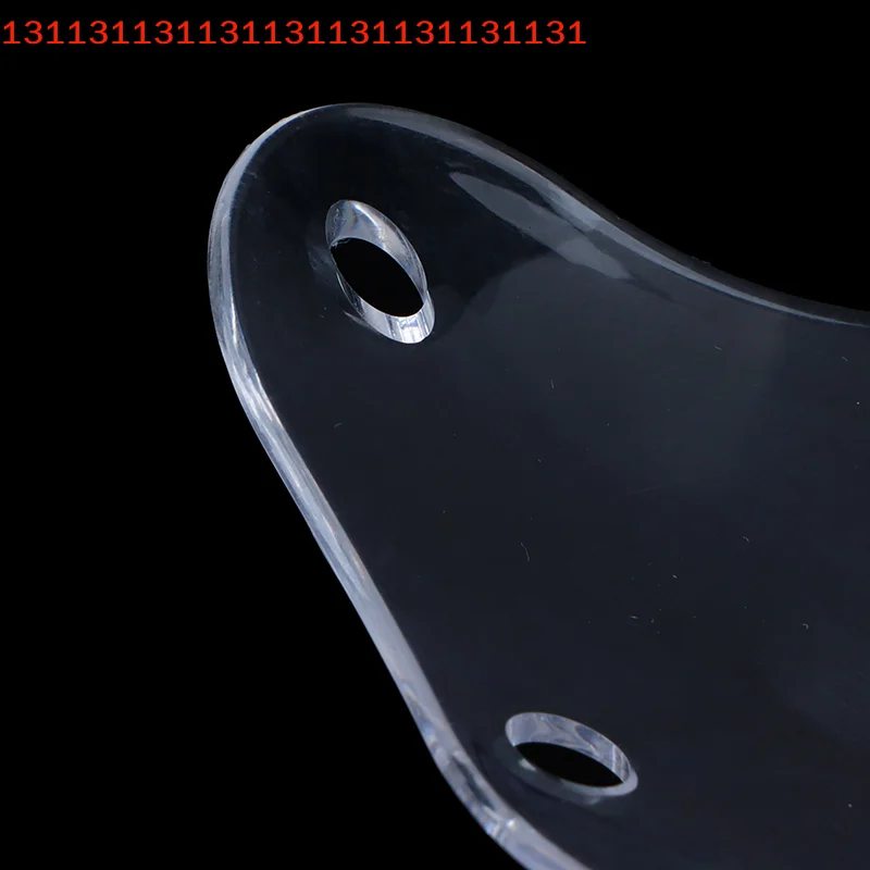 Eye Protection Eye Shield Breathable Single Eye Shield Porous Plastic Transparent Eye Shield Ophthalmic Oval Eye Shield