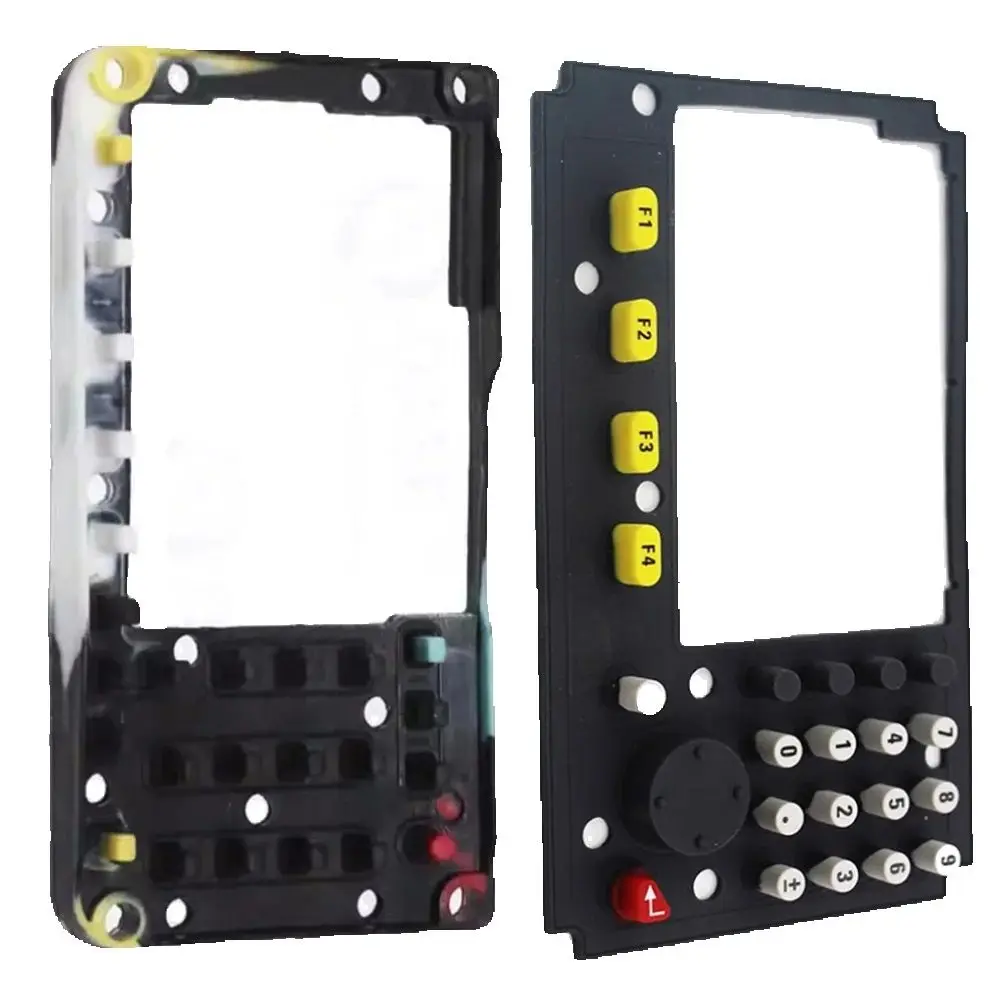 Level Accessories: Plastic Soft Keyboard, LCD Screen, Rubber Keys, And Plastic Buttons For Total Stations GTS230 GTS332, GM52