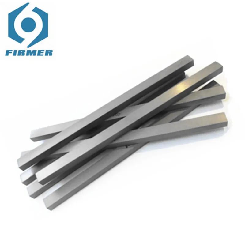 

12mm Thicknesses 330mm Length YG8 YG6 Tungsten Carbide Steel Bar Cemented Carbide Alloy Mold Flat Plate Blanks Stripe