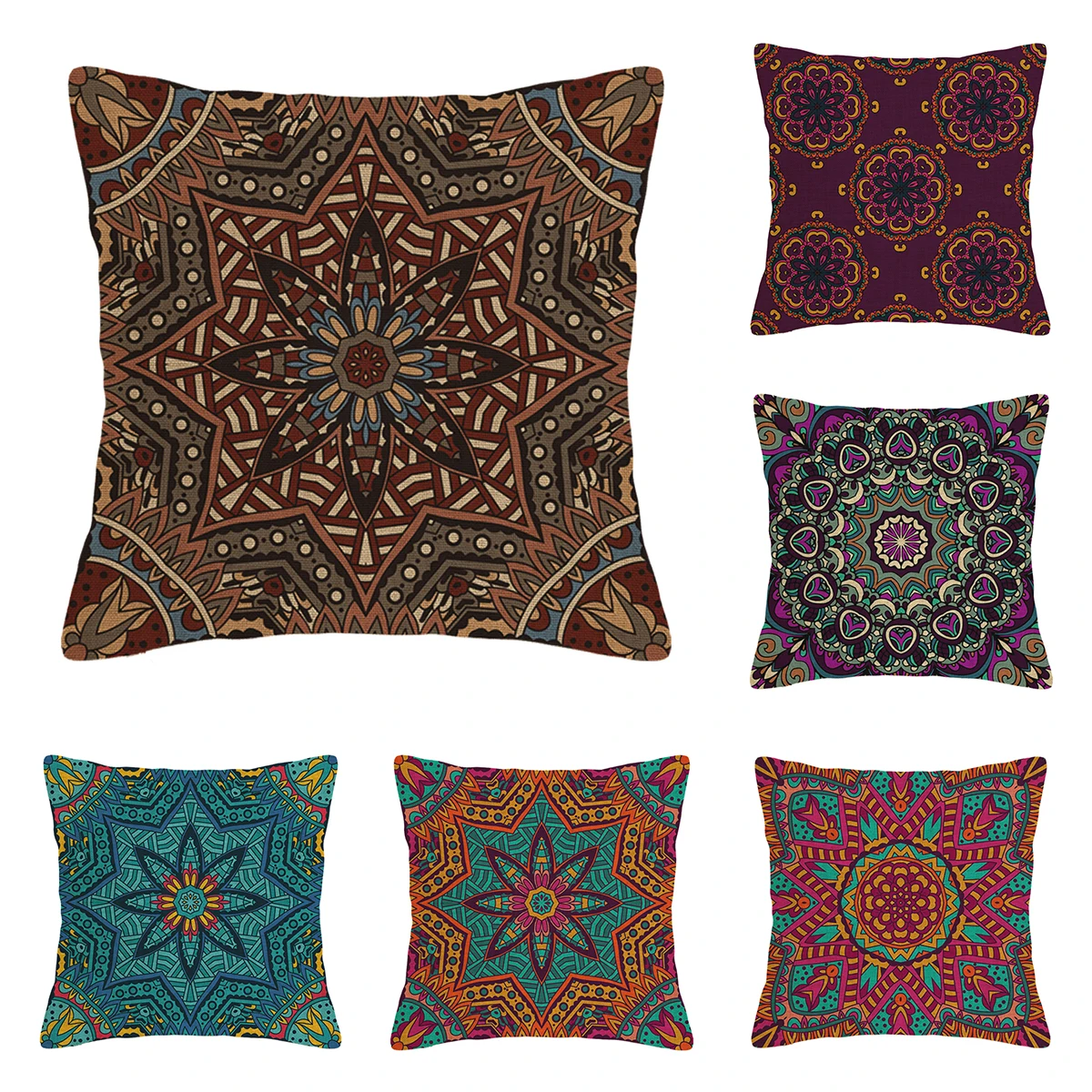 

Home living room modern decoration cushion decoration pillow cover 45*45 40x40cm 60x60cm 45x45cm Persian pattern 50x50cm boho