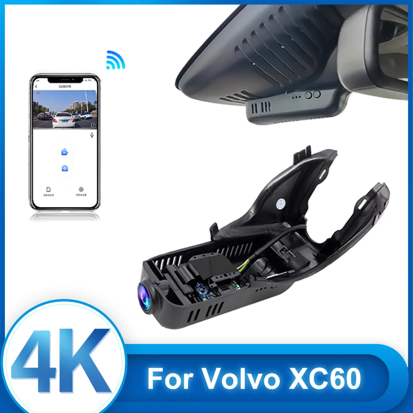 Car Driving Recorder Easy to install For Volvo XC60 2012 2013 2014 2015 2016 2017 Car DVR Wifi Video Recorder Dash Cam Camera hd
