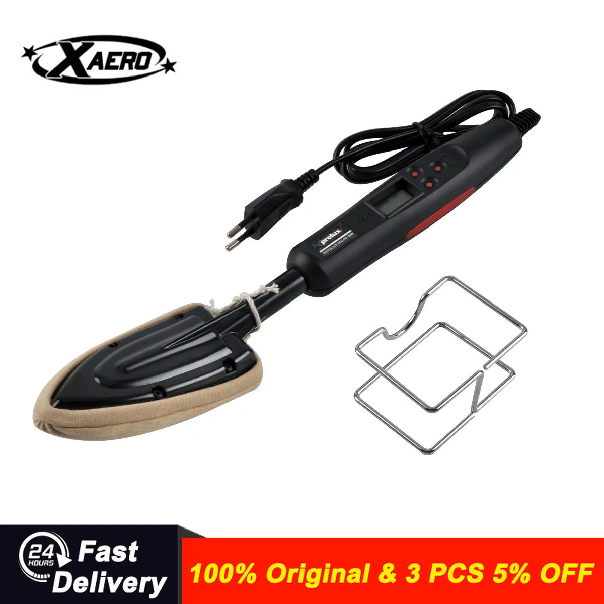 

Prolux Digital LED Electric Sealing Iron EU Standard Electronic Temperature 220V