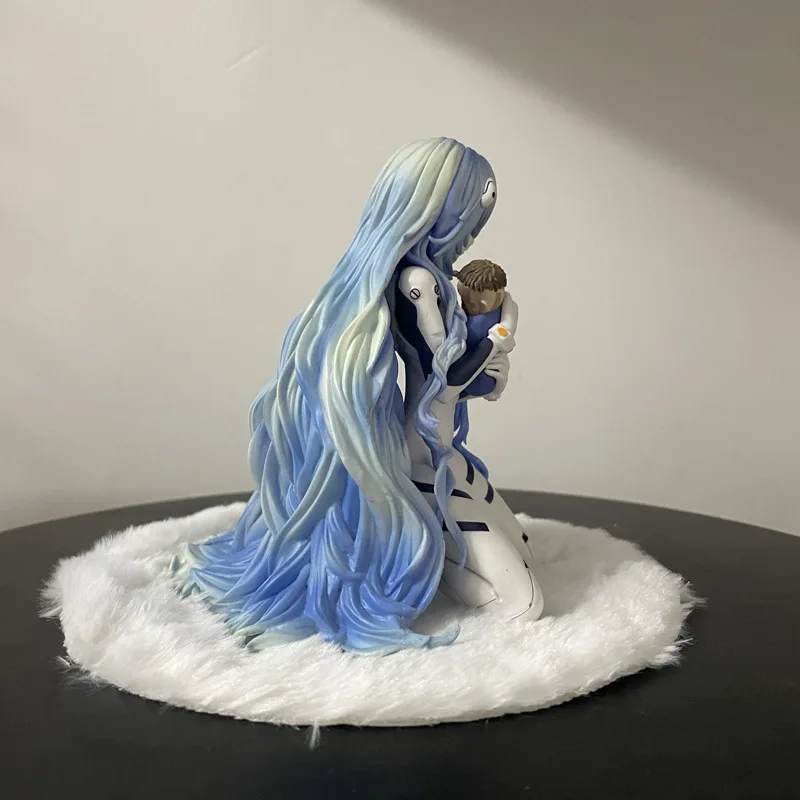 Ayanami Rei Model Anime Action Figure Pop Manga Beeldje Ornament 15 cm Ayanami Rei Figuras GK Standbeeld Speelgoed Cadeau voor kinderen