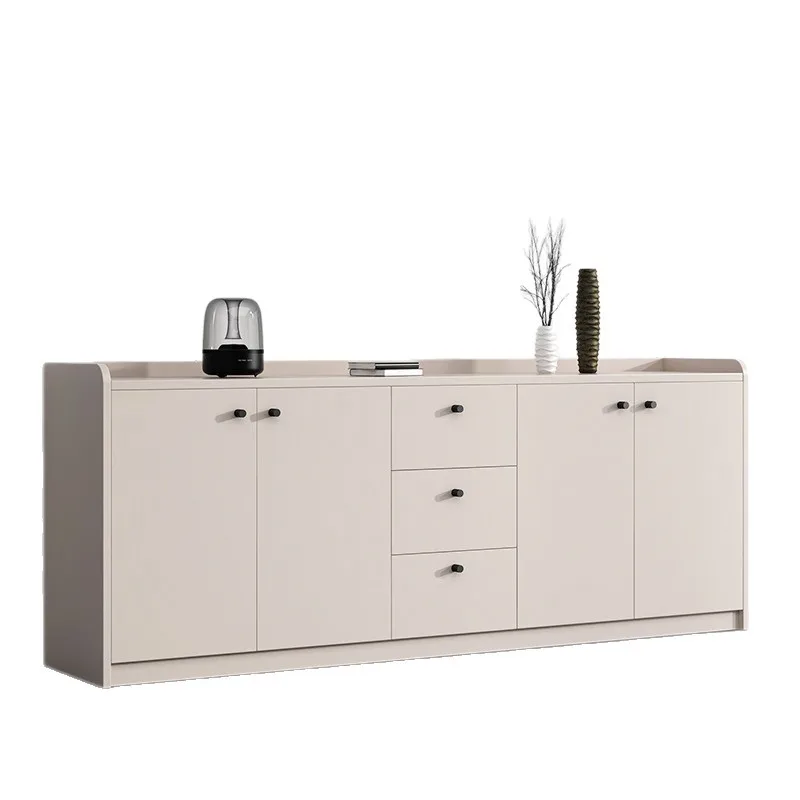 Office Tea Short Wooden Edge File Storage Printer Office Tea Cabinet Office Side Cabinet Locker