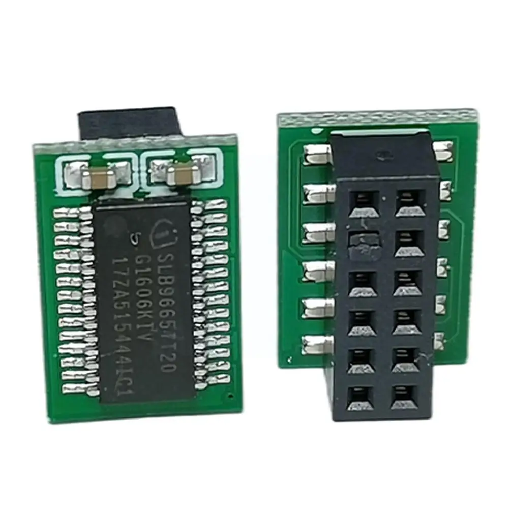 Tpm Module 12 14 18 20 Pin Lpc For Gigabyte Asrock Encryption Security Module Remote Card Tpm 2.0 Module Board Q7i3