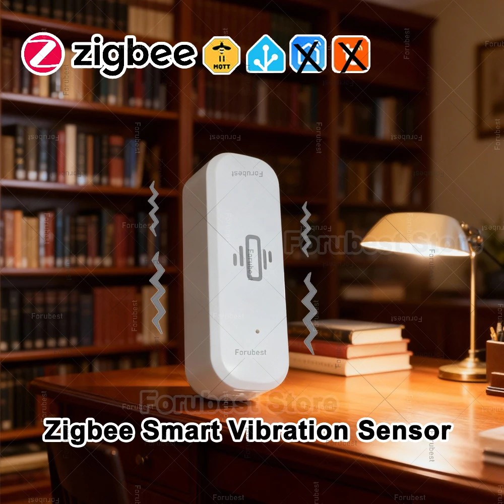 

Умный датчик вибрации ZigBee в режиме реального времени, шоковая сигнализация, детектор вибрационного монитора, работает с Zigbee2MQTT, защита безопасности