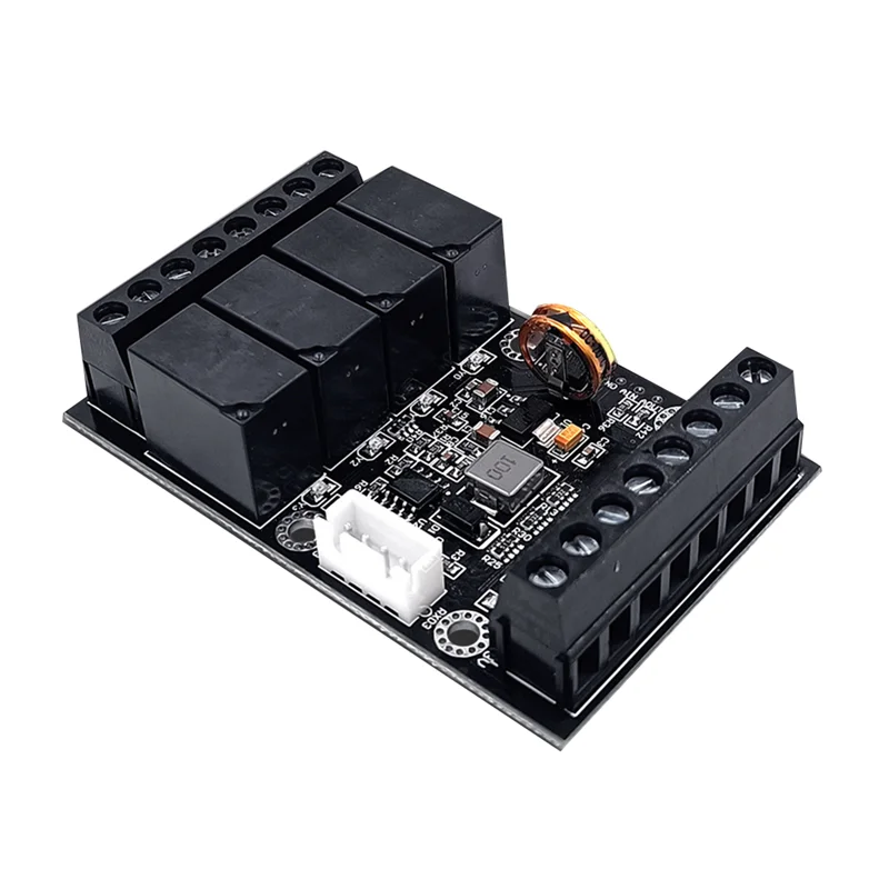 AC56-1 Buah FX1N-10MR PLC Modul Relai Papan Kontrol Industri Penundaan Dapat Diprogram Input/Output Analog