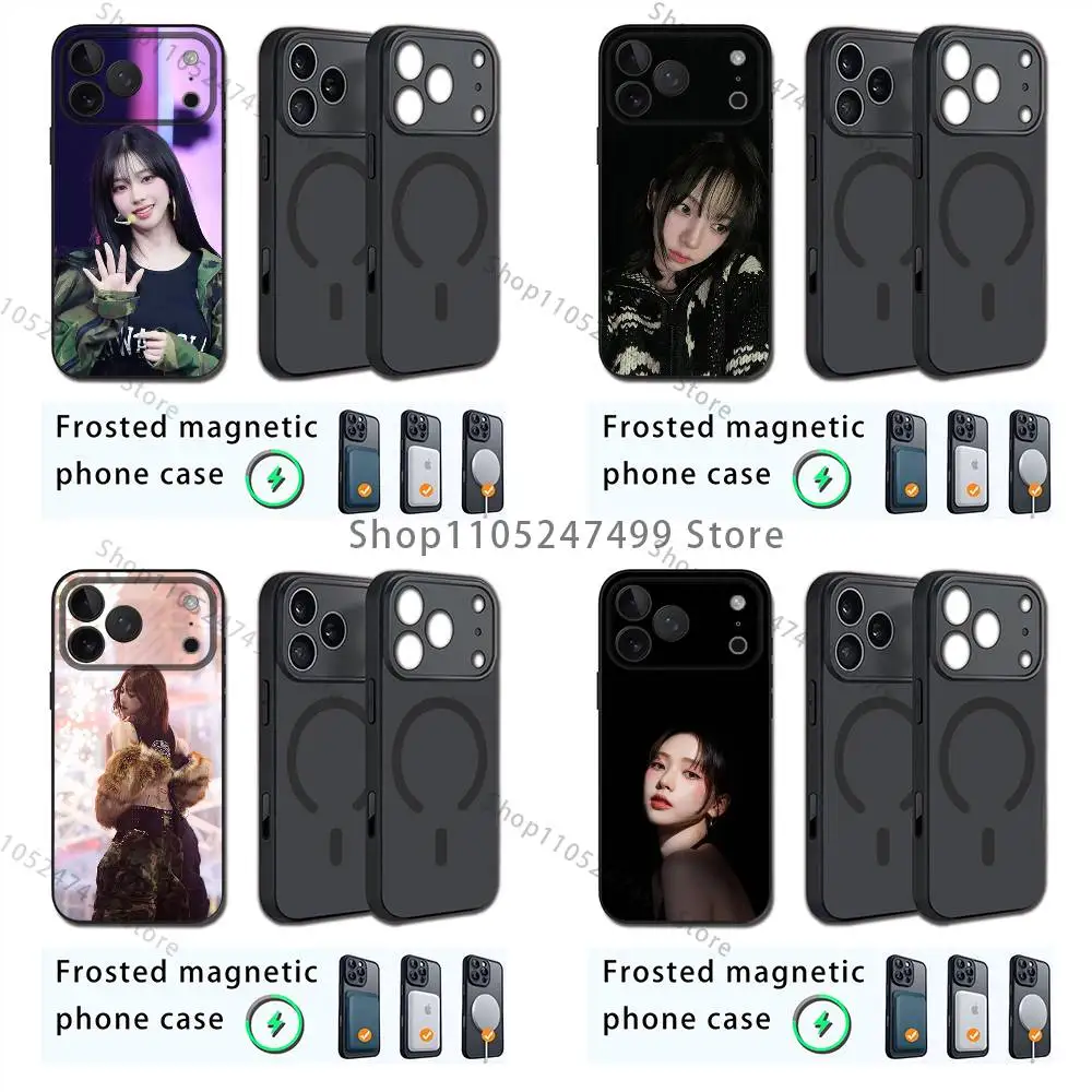 

pop K-karina singer Phone For iPhone 17,12,11,16,15,13,14,Pro,Max,Plus,Mini, For Magsafe,Magnetic Wireless Charging Case