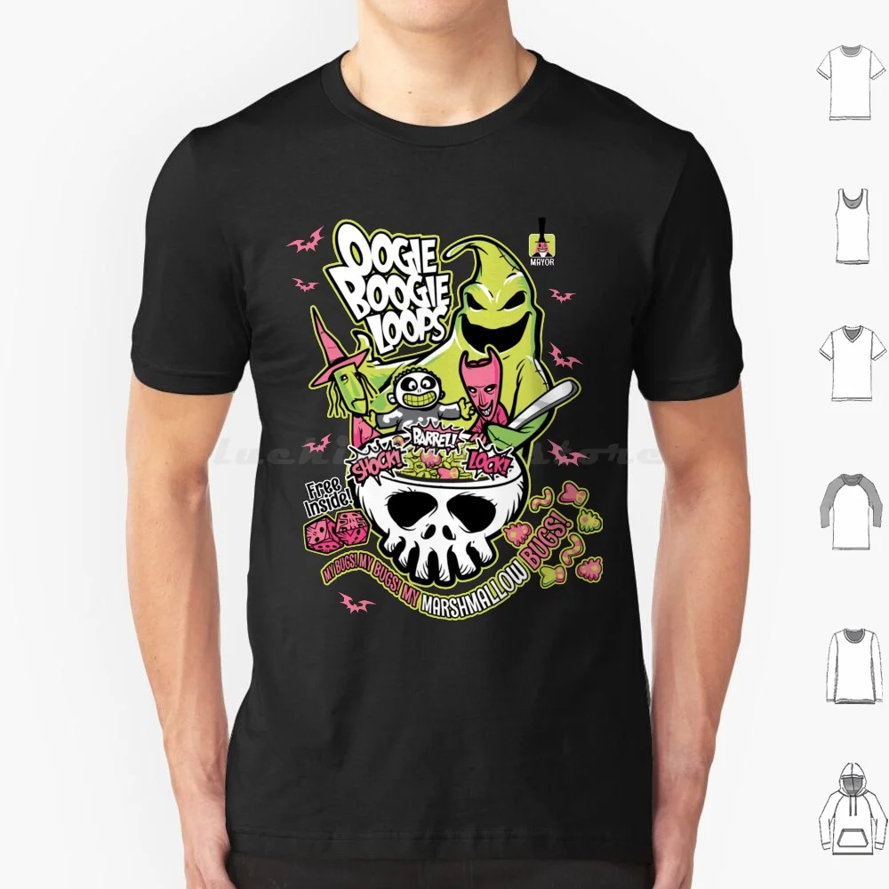 Oogie Boogie Loops T Shirt Cotton Men Women DIY Print Oogie Boogie Loops