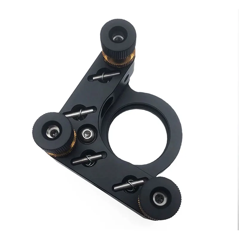Laser‑Optics Reflector Holder With SM1 Thread Port, Heavy‑Duty Mount Bracket Frame for 1 Inch 25.4mm Optical Elements
