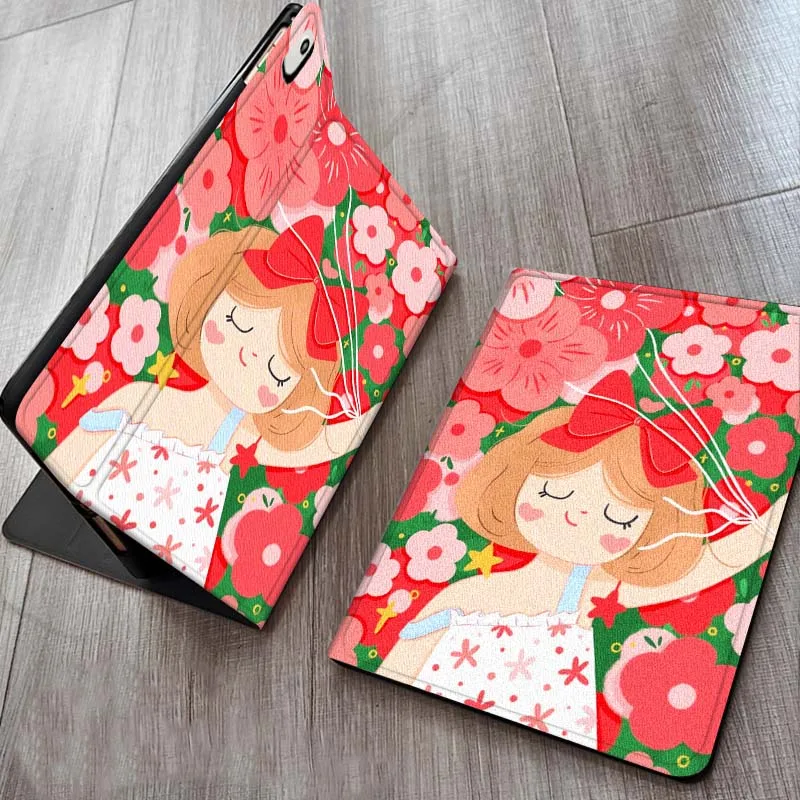 

Beautiful Character Pattern For iPad Pro 7 8 9 Gen 2 11 13 5th 6th 10th 11th M5 M4 12.9 10.9 10.2 Inch 2024 2025 Tablet Case