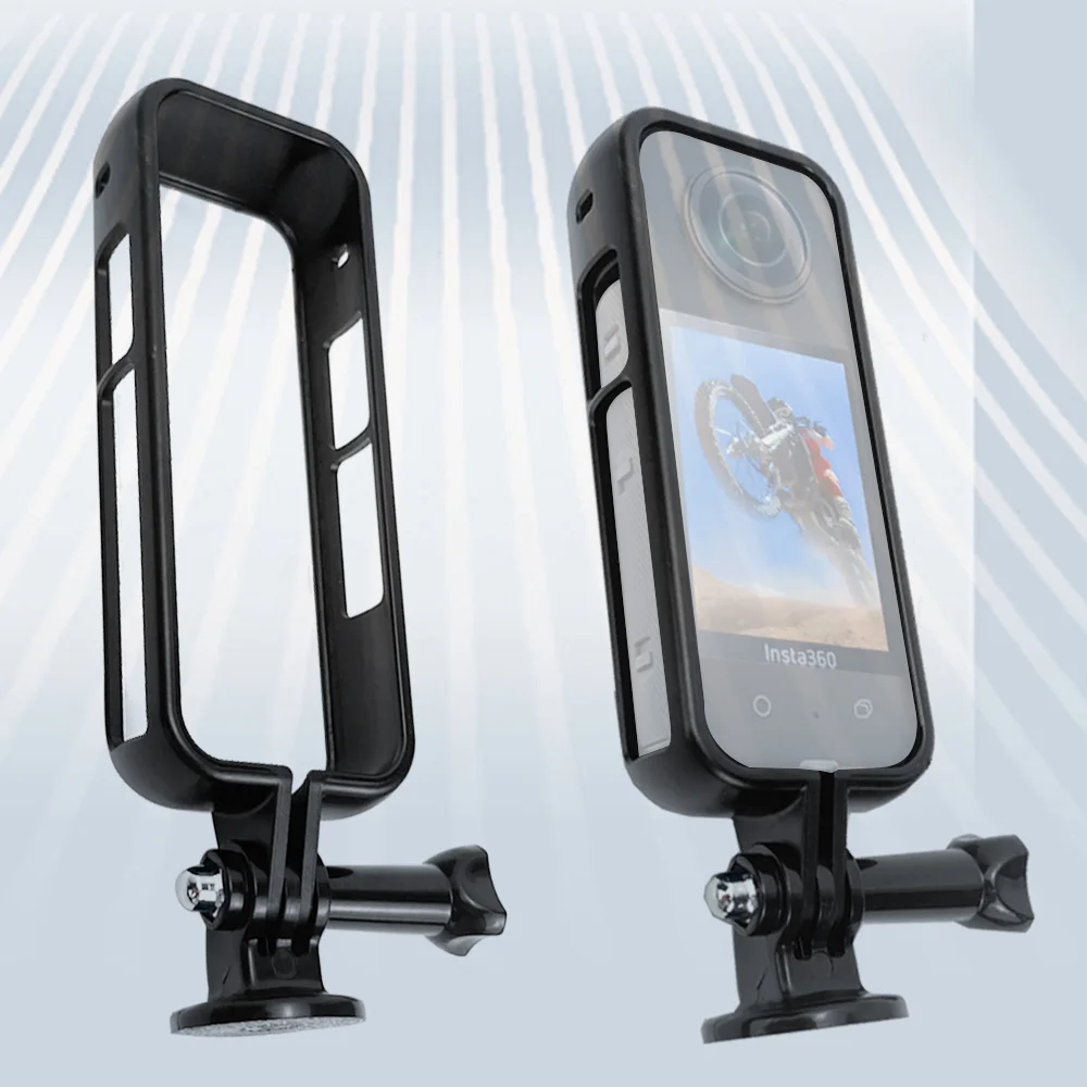 غلاف الكاميرا لقفص الأرانب Insta360 X3 ، إطار تمديد واقي ، ملحقات أفقية ورأسية ، X3 ، One X2