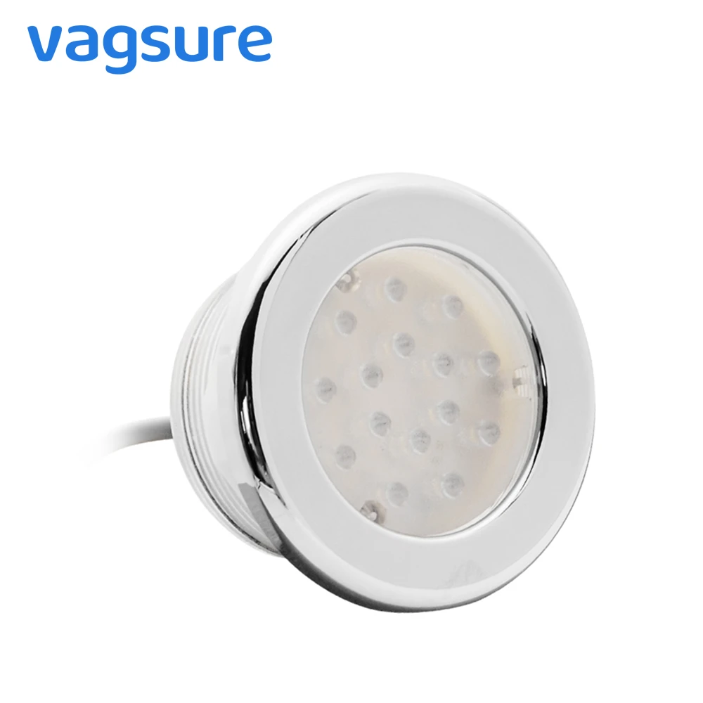 

AC 12V 5W multi-color self-changing LED light White Color LED lighting for shower or bathtub underwater light Therapy Waterproof