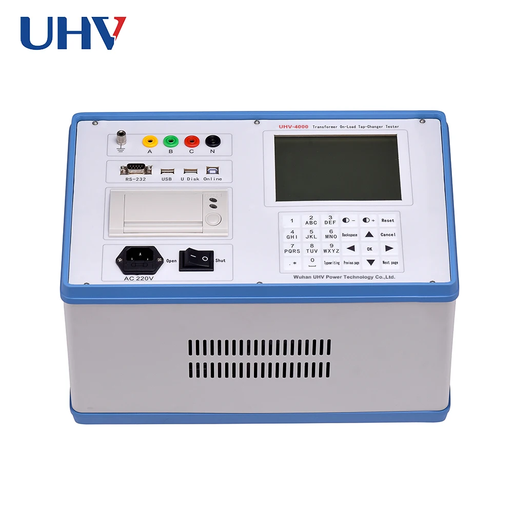 UHV-4000 Power Transformer Testing on-load Tap-changer Switch Tester