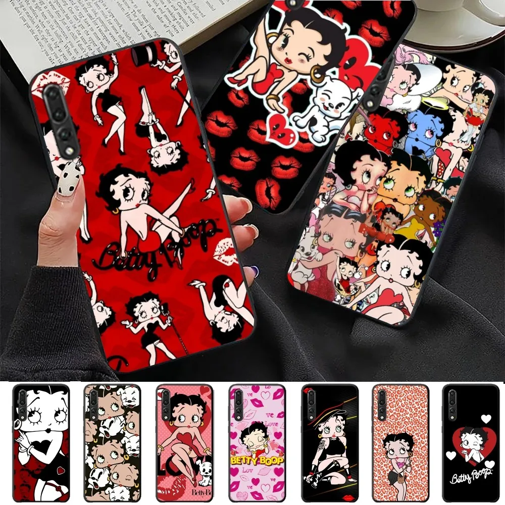 B-Bettys-Cute-B-Boops For Huawei P 8 9 10 20 30 40 50 Pro Lite Psmart Honor 10 lite 70 Mate 20lite