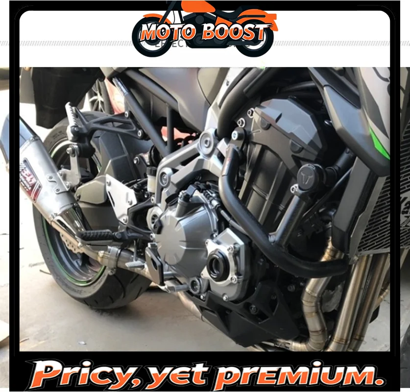 【Premium quality】For Kawasaki Z900-Modified multi-stage exhaust pipe-the sound is deep, thick and powerful