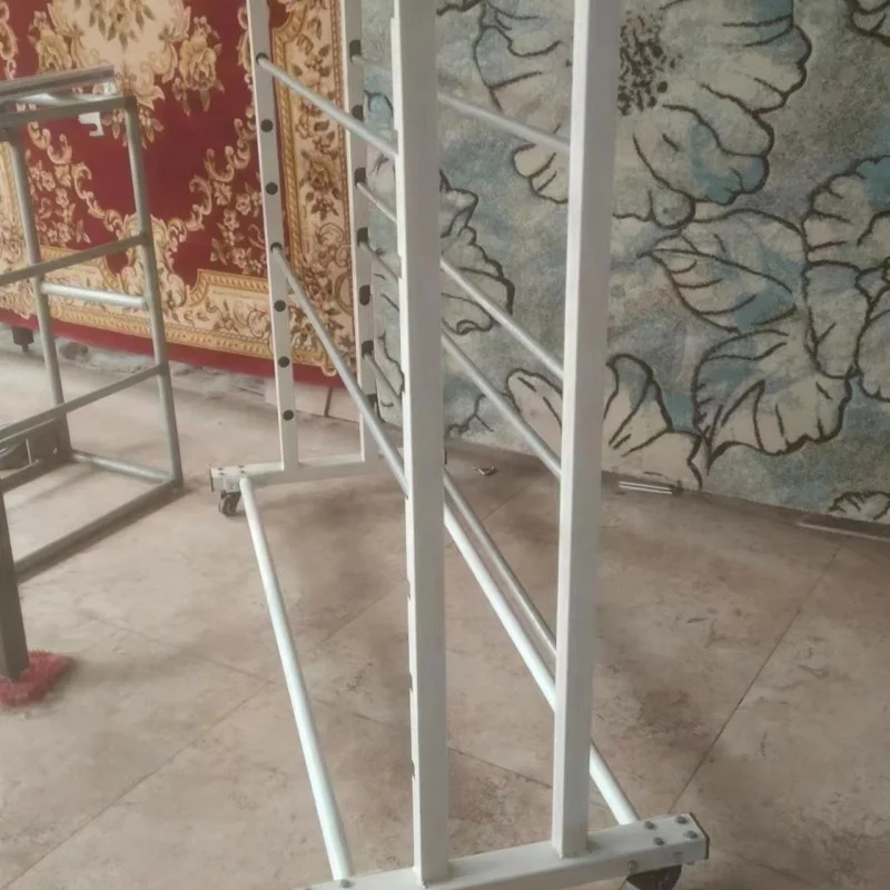 Display Shelves for Shops, Cosmetic Angle Rack, Pallet Shelving Racks, Steel Storage Rack System, Txtile Pipe Rack Shelf