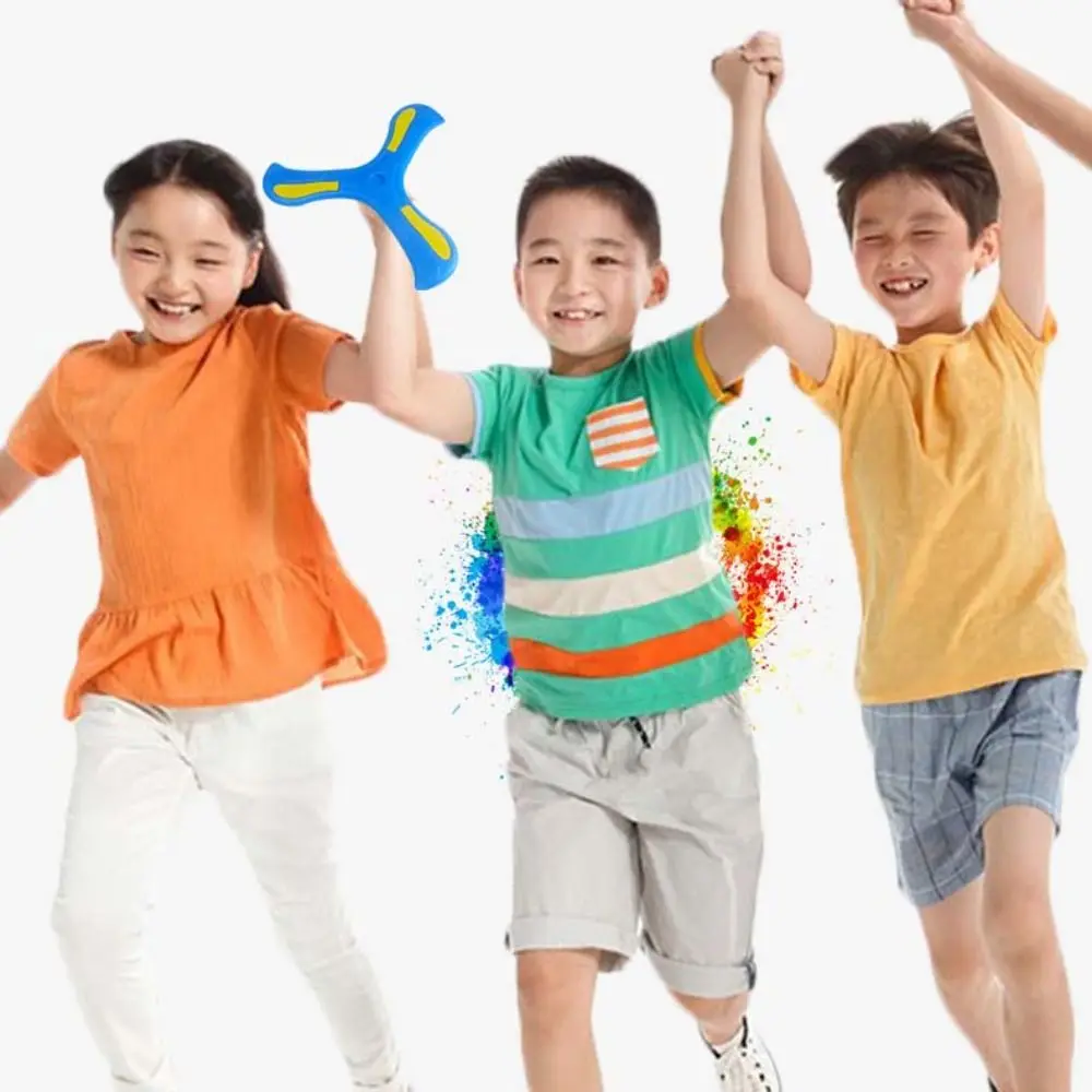 Pack De 3 Boomerangs Souples Et Sécurisés Pour Enfants - En Mousse EVA Haute Densité, Forme à 3 Pales, Pour Jeux En Extérieur (jardin, Parc, Plage) - 11