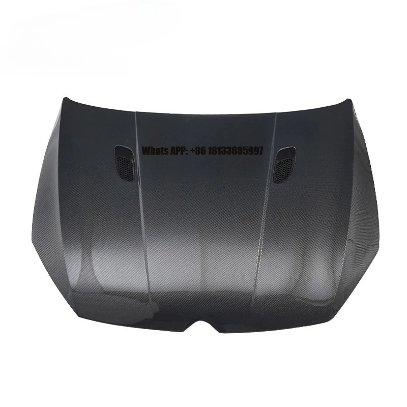 

Premium Quality New Auto Black Carbon Fiber Hood Lightweight Modification for VW Golf 7 GTI